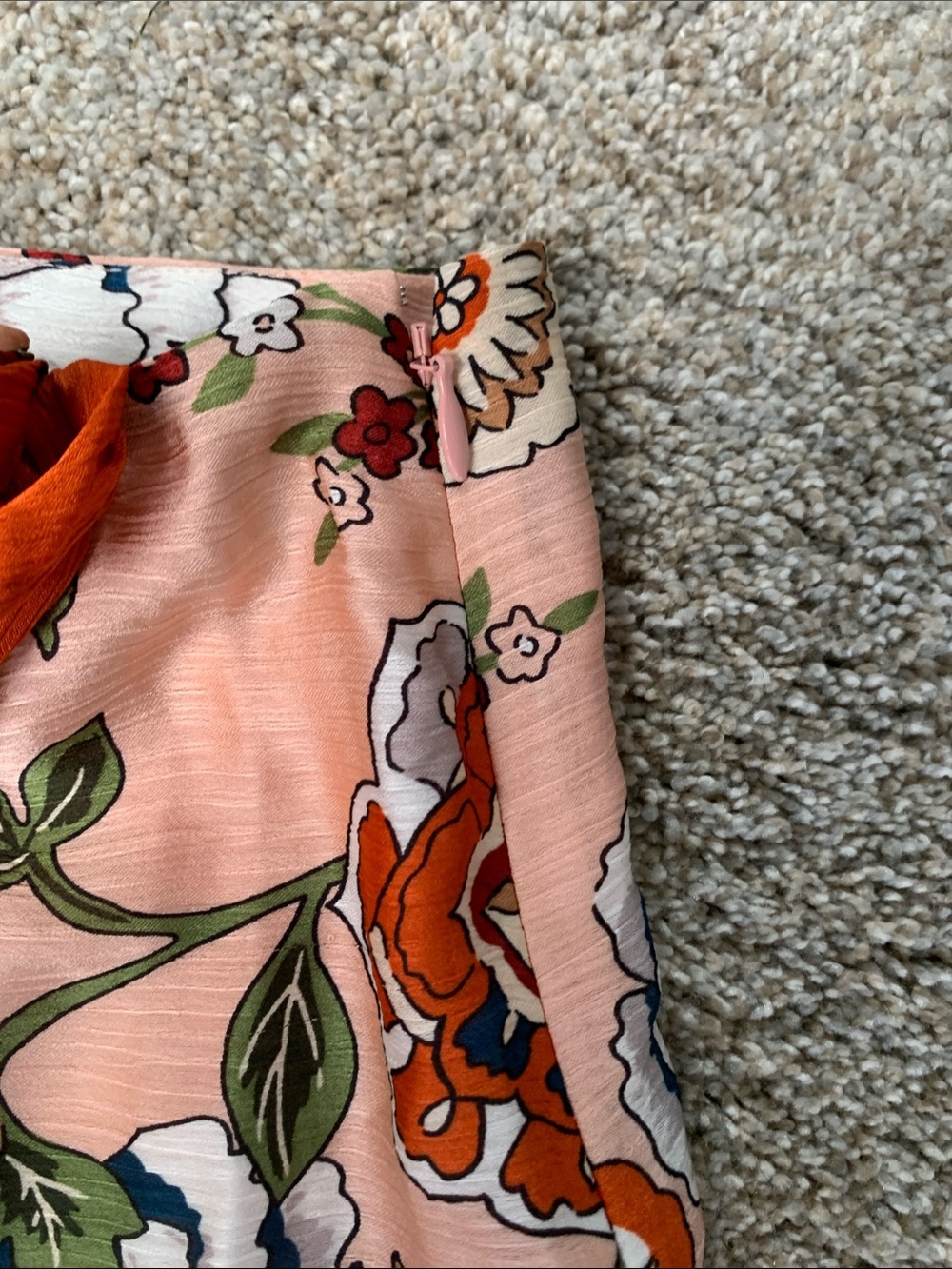 Ann Taylor wrap front sarong skirt - Picture 5 of 6